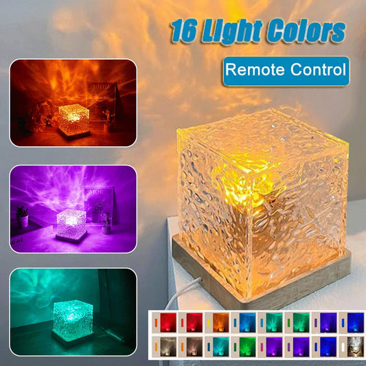 16-Color RGB Crystal Lamp