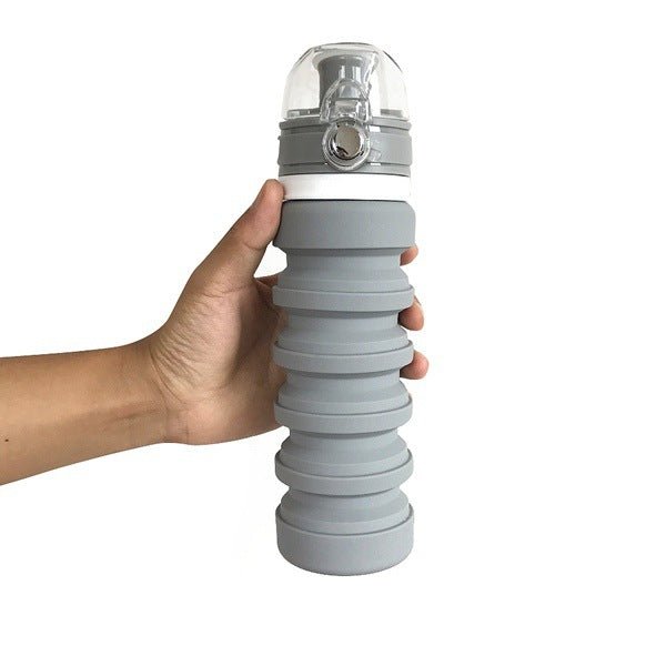 500ML Foldable Water Bottle – Camping, Travel, Sports, Mountaineering, Portable Kettle (Model 202523